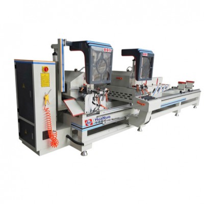 Window Door Making Machine Cnc Double Head Precision Cutting Saw